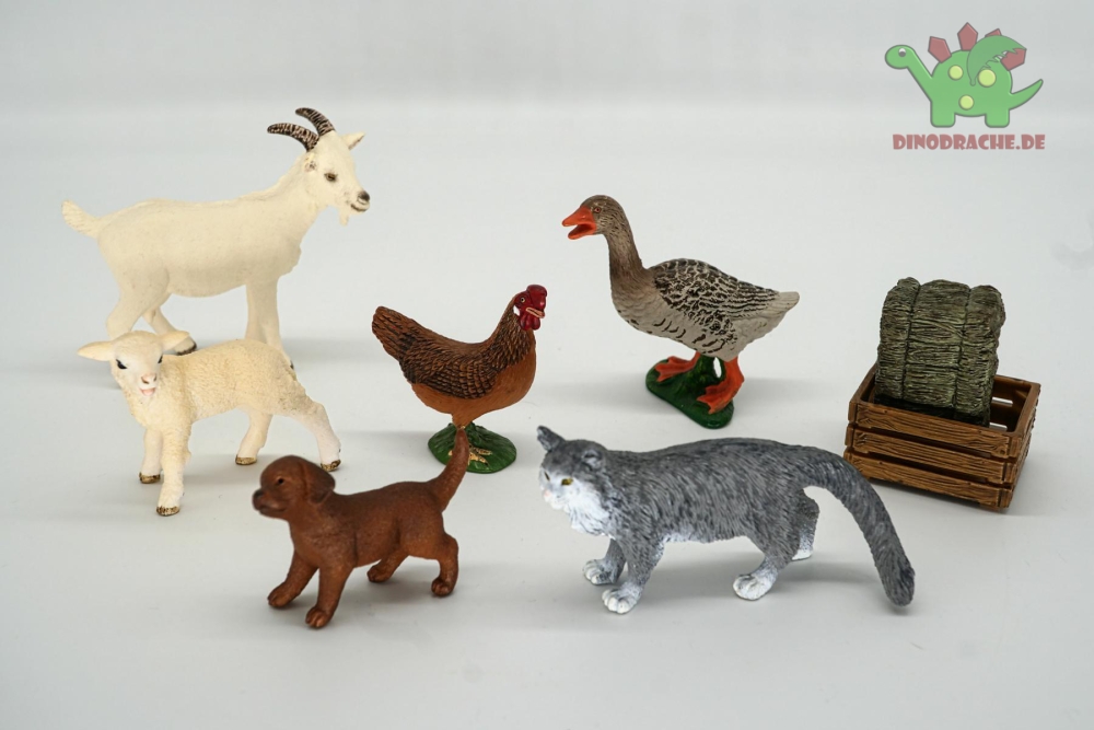  Foto zu Schleich Bauernhof Tiere Bundle 2 